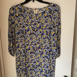 Long Sleeve Shift Dress